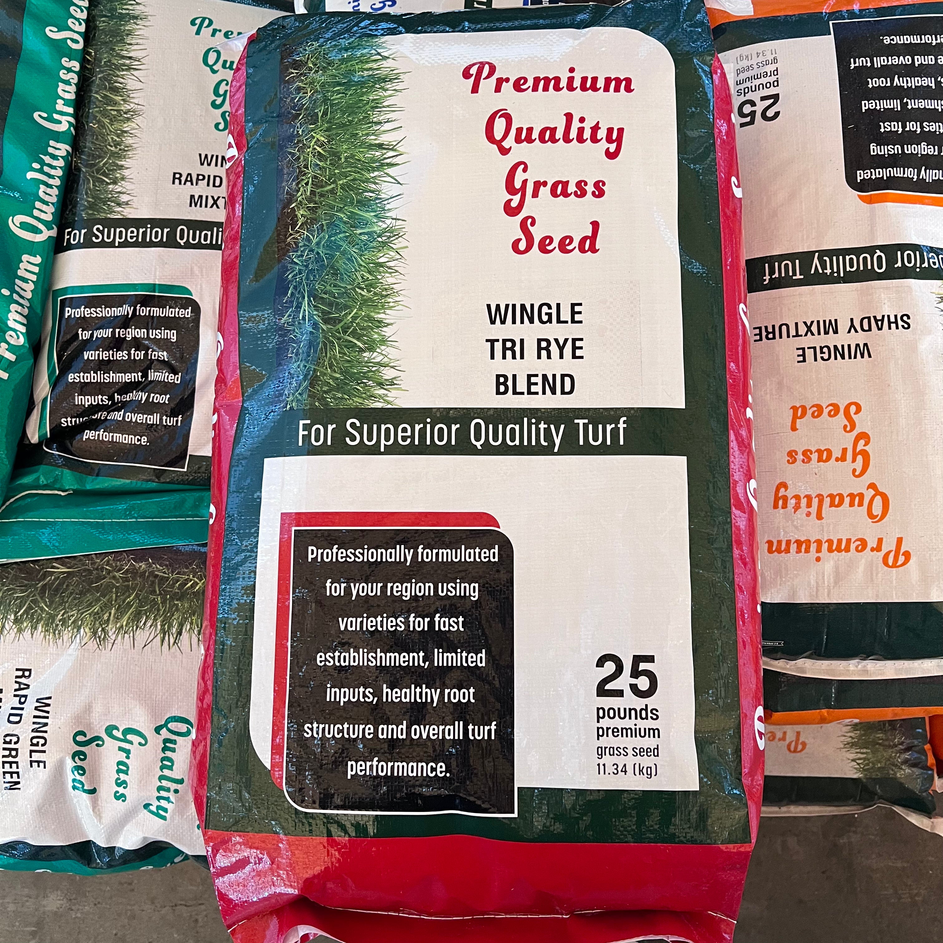 Grass Seed & Erosion Control