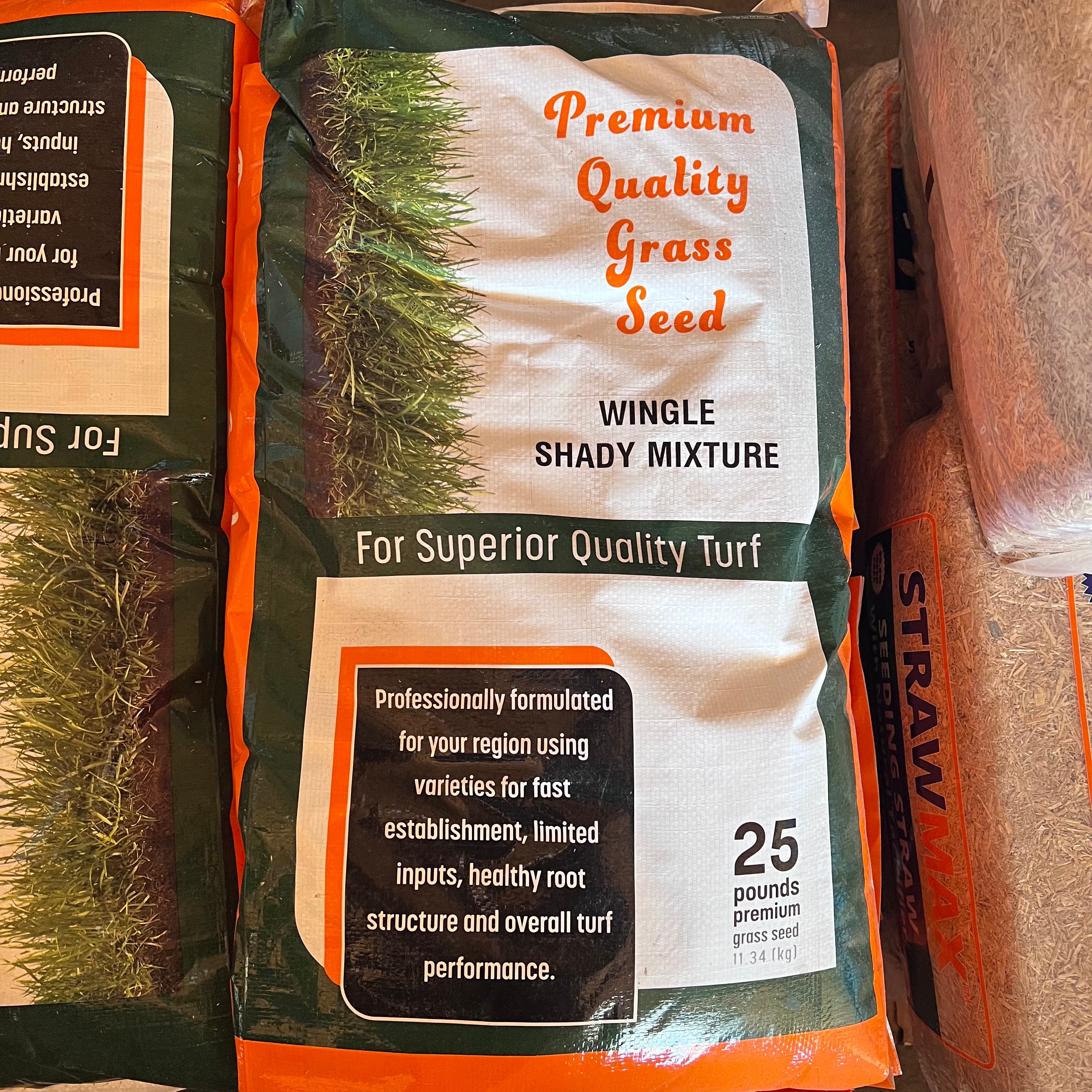 Grass Seed & Erosion Control